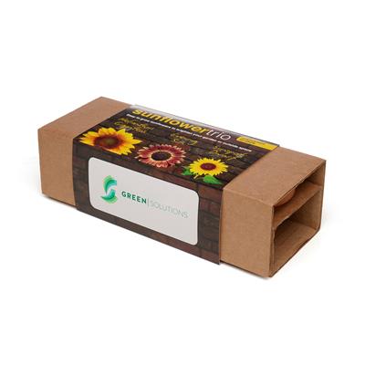 Branded Garden Seed Pot Trio