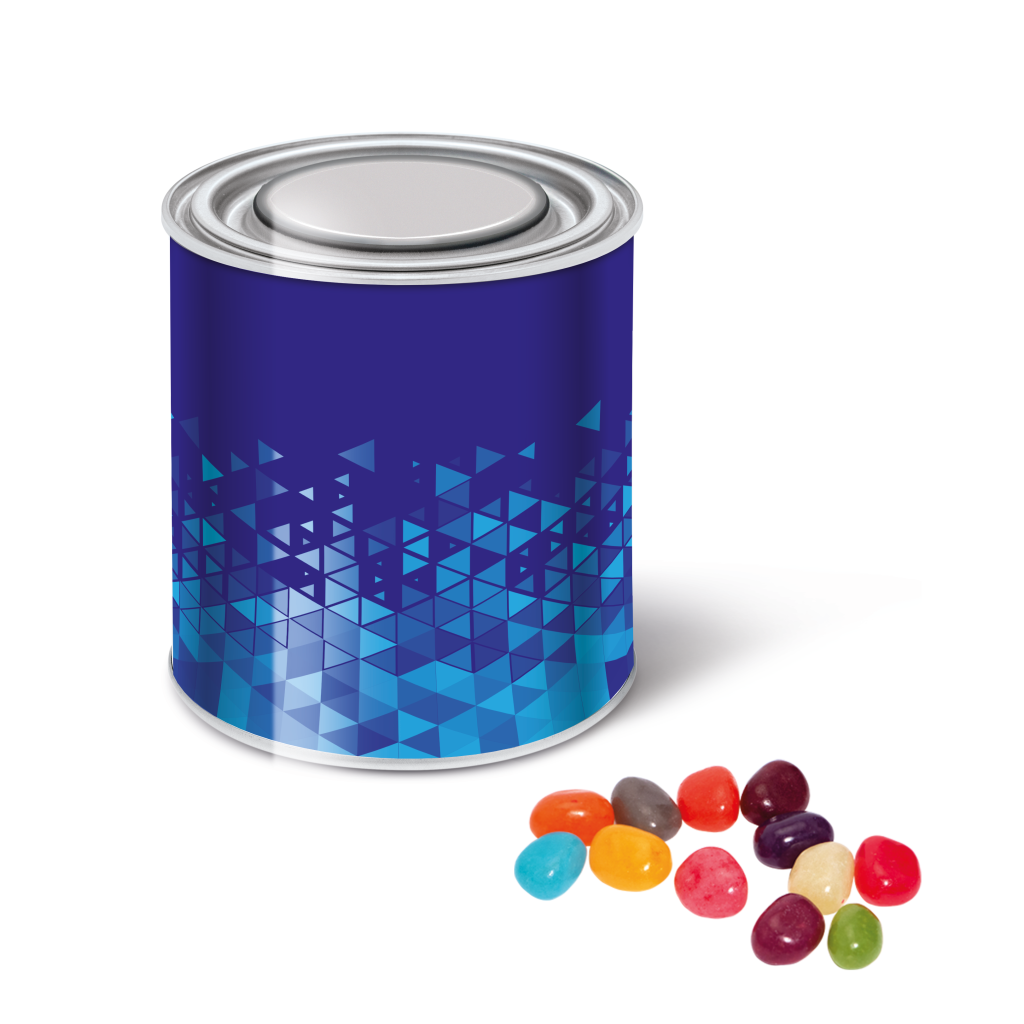 Sweets Filled Paint Tin