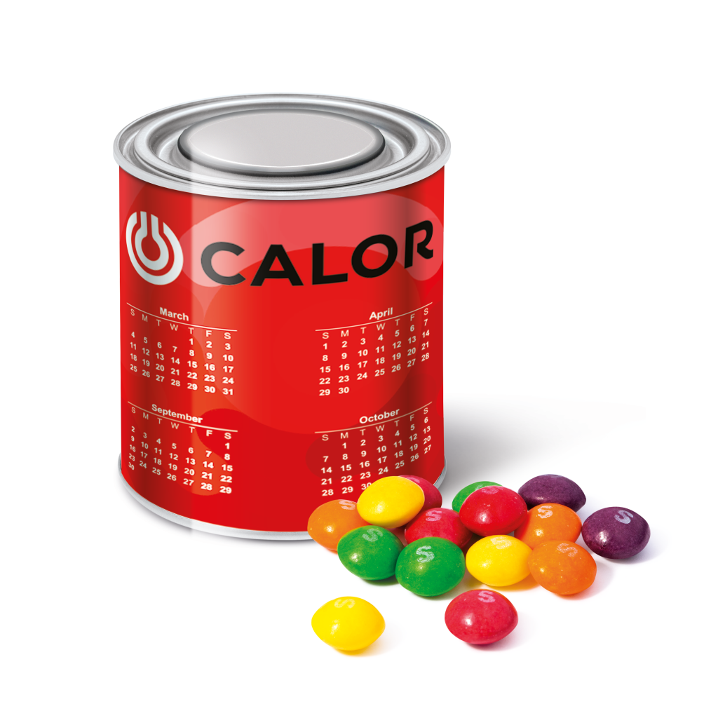 Sweets Filled Paint Tin