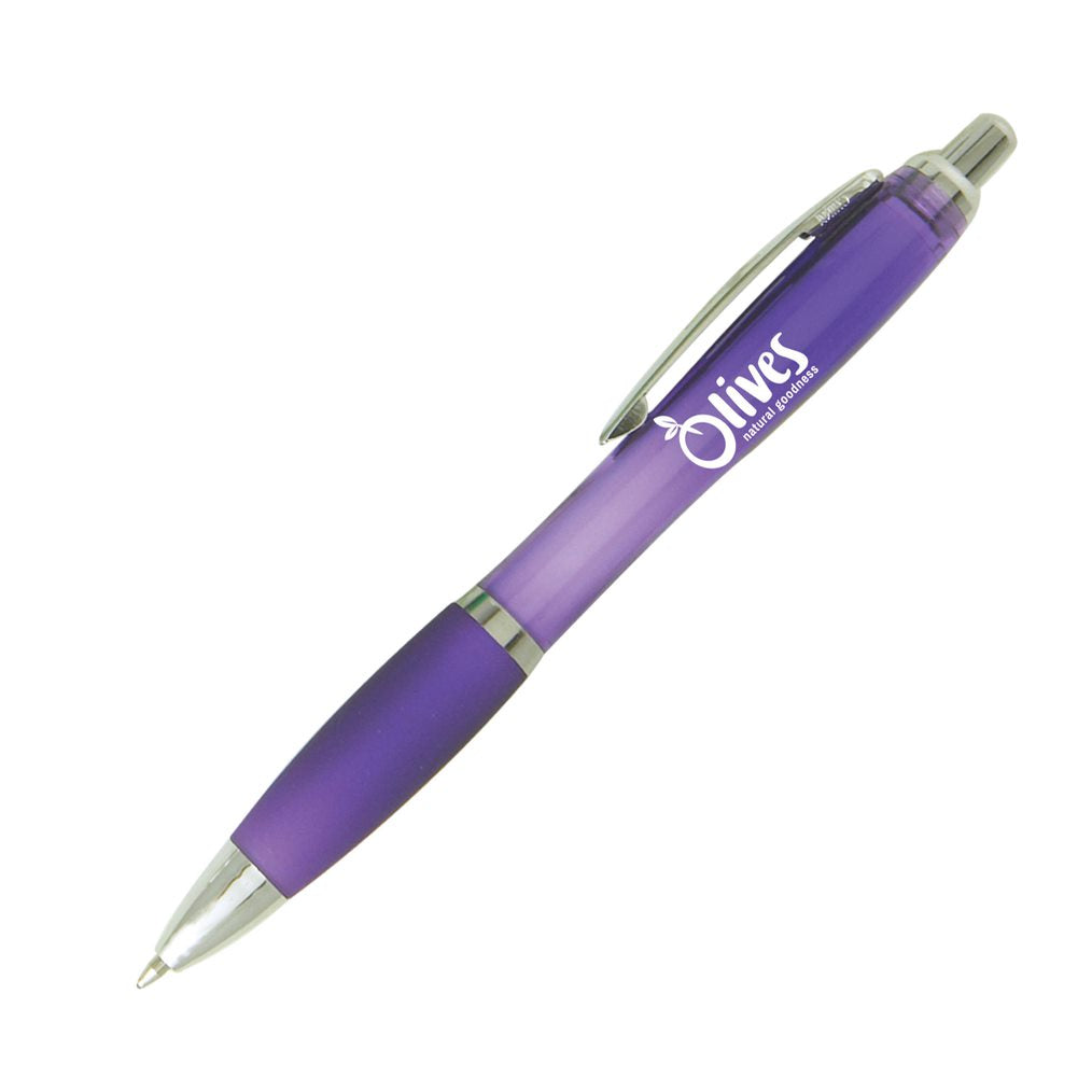 Branded Bright Coloured Pen
