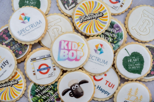 The Biskery - Printed Logo Biscuits