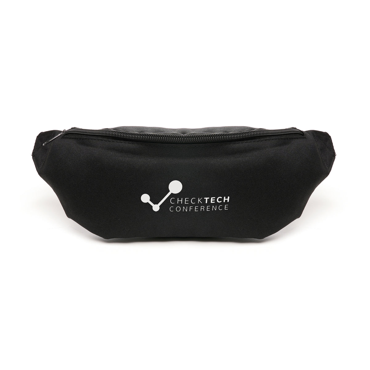 Branded RPET Waist Bag with Zipped Rear Pocket