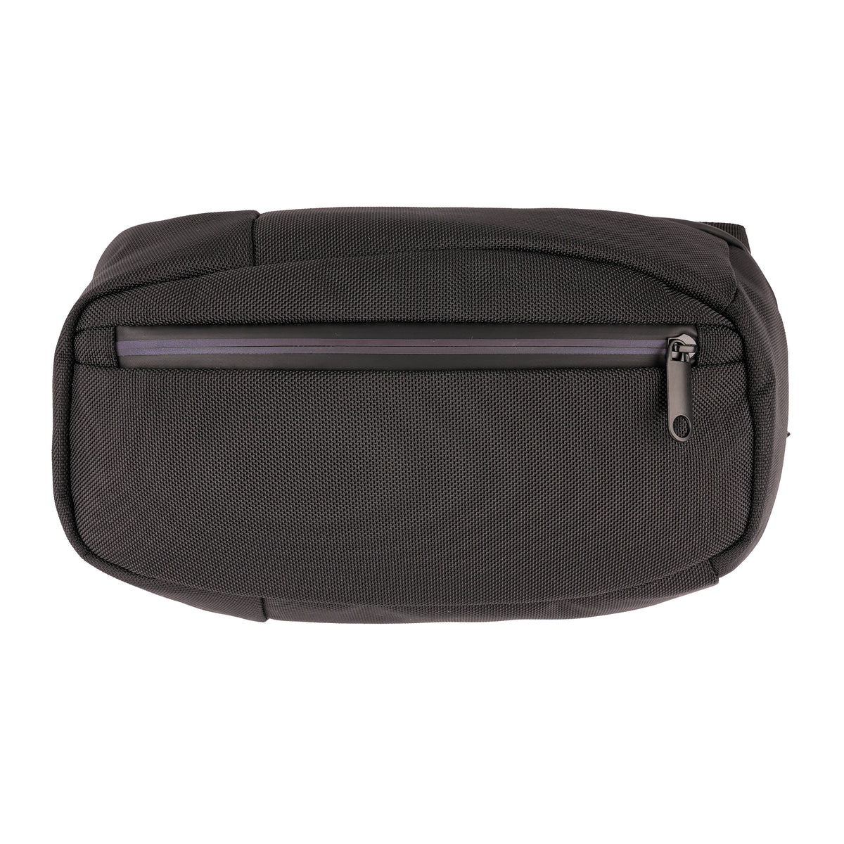 Branded RPET Cross Body Bag with Reflective Zips