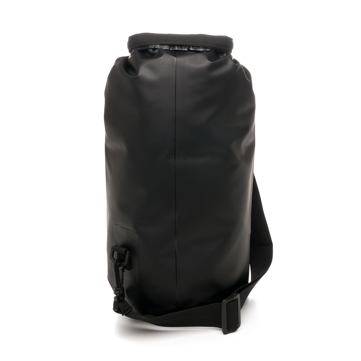 Branded Waterproof 10L Dry Bag with Shoulder Strap in Black