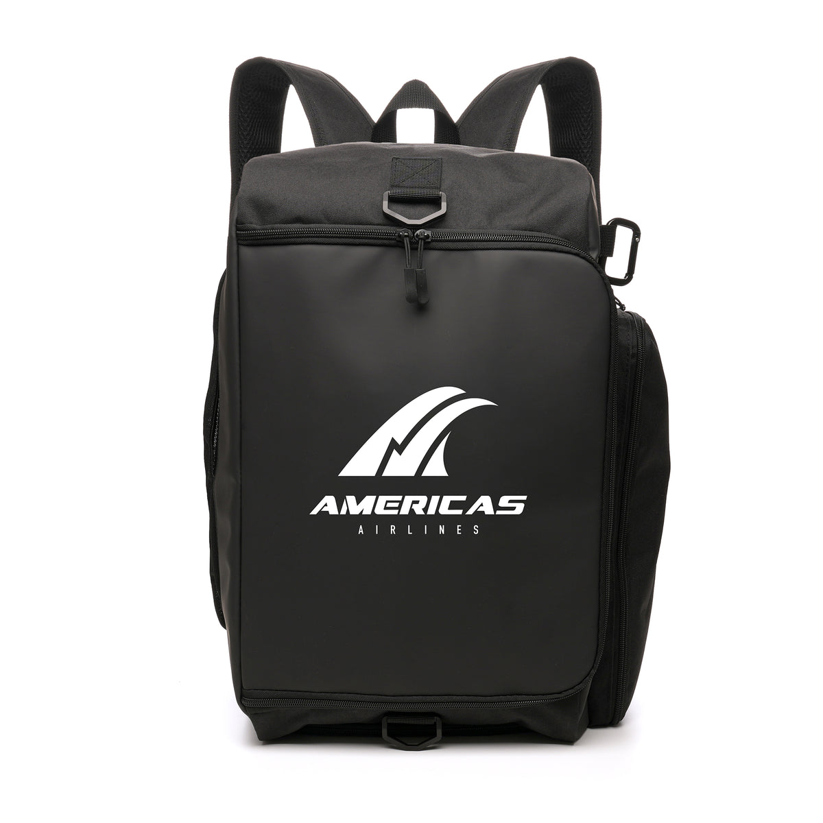 Branded Recycled 2-in-1 Duffle Backpack