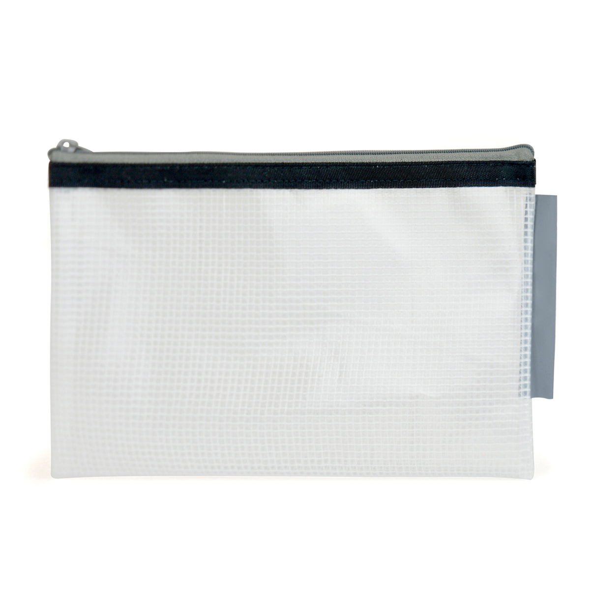 Branded Translucent Mesh Pencil Case with Zip