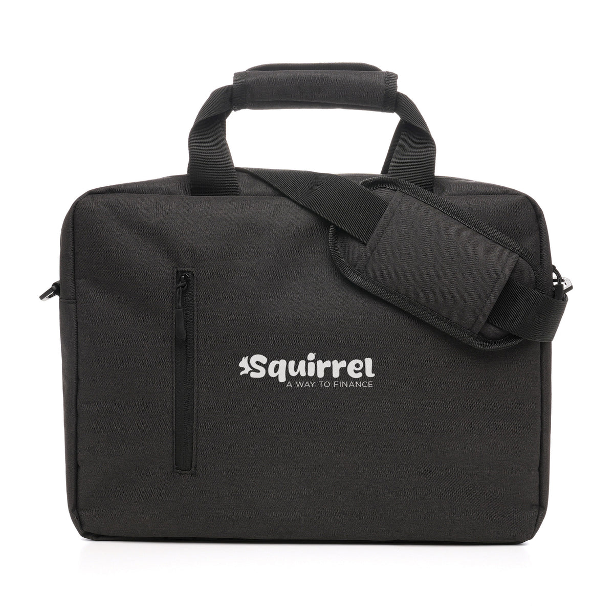 Branded RPET Laptop Satchel with Removable Strap