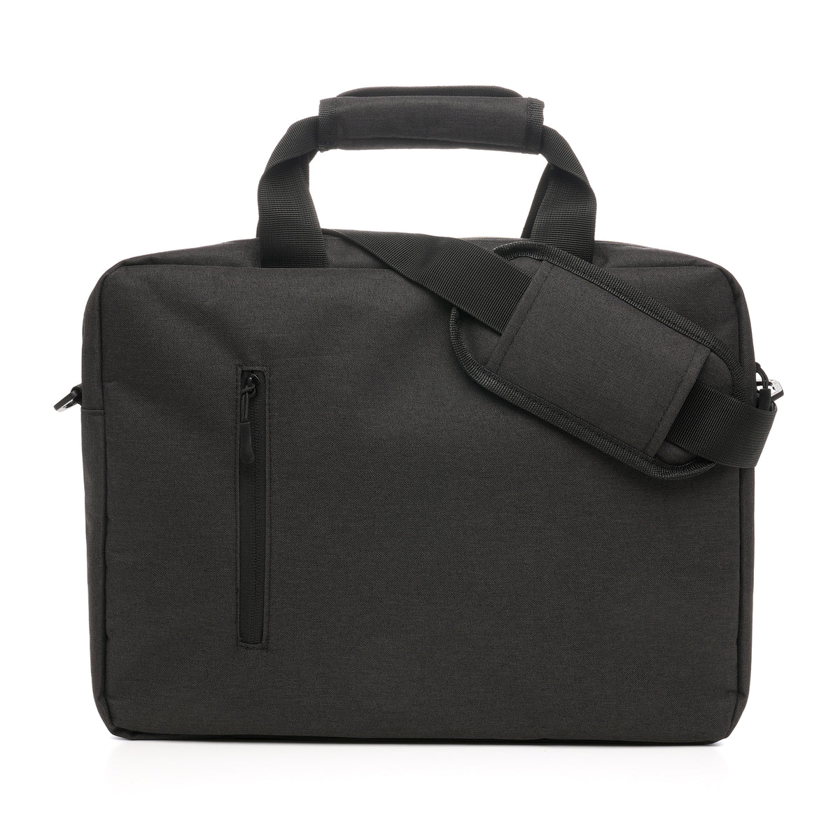 Branded RPET Laptop Satchel with Removable Strap