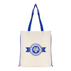 Branded Cotton Shopper with Coloured Piping