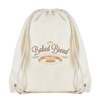 Branded Natural Cotton Drawstring Bag
