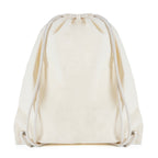 Branded Natural Cotton Drawstring Bag