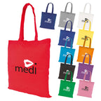 Branded Coloured Cotton Shopper Bag (5oz)