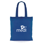 Branded Coloured Cotton Shopper Bag (5oz) in Royal Blue