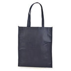 Branded Recyclable Non Woven Shopper with Gusset in Navy Blue