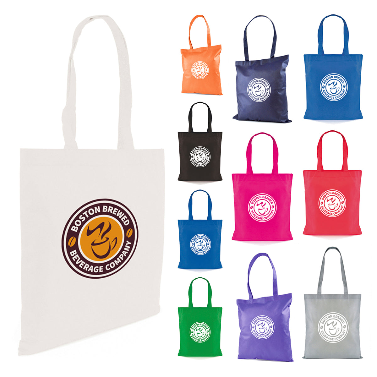 Branded Recyclable Non Woven Shopper Bag