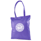 Branded Recyclable Non Woven Shopper Bag in Purple