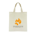 Branded Short Handle Cotton Shopper (10oz)