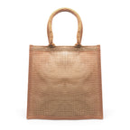 Branded Medium Natural Jute Shopper