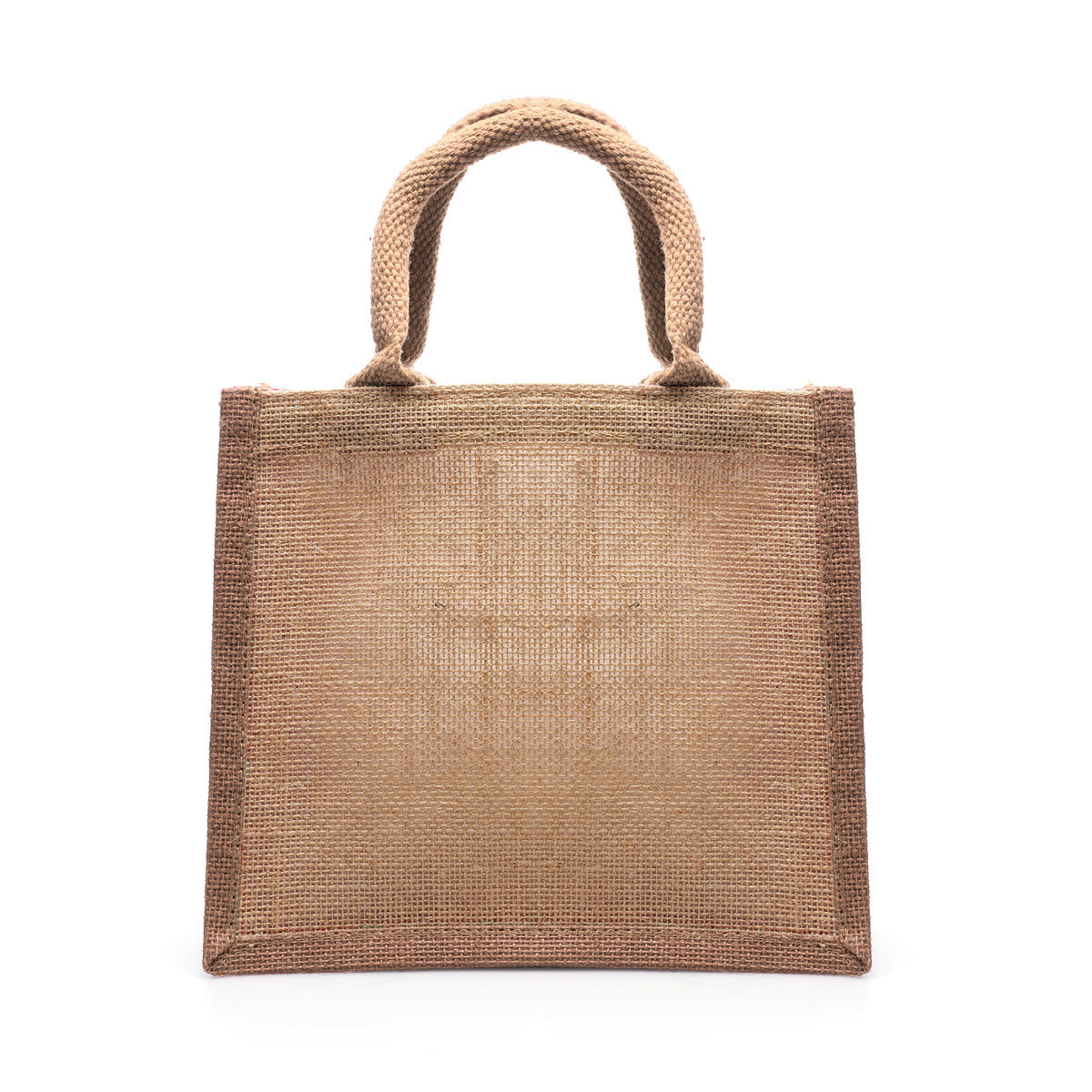 Branded Mini Natural Jute Shopper