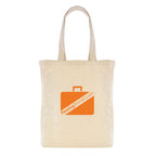 Branded Natural Cotton Shopper with Gusset (10oz)
