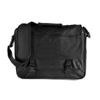 Branded Polyester Laptop Satchel with Coloured Flap