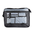 Branded Polyester Laptop Satchel with Coloured Flap