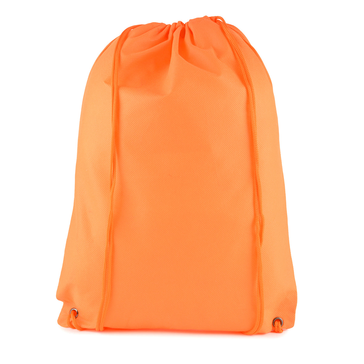 Branded Non Woven Drawstring Bag with Coloured String