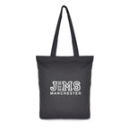 Branded Zipped Cotton Shopper