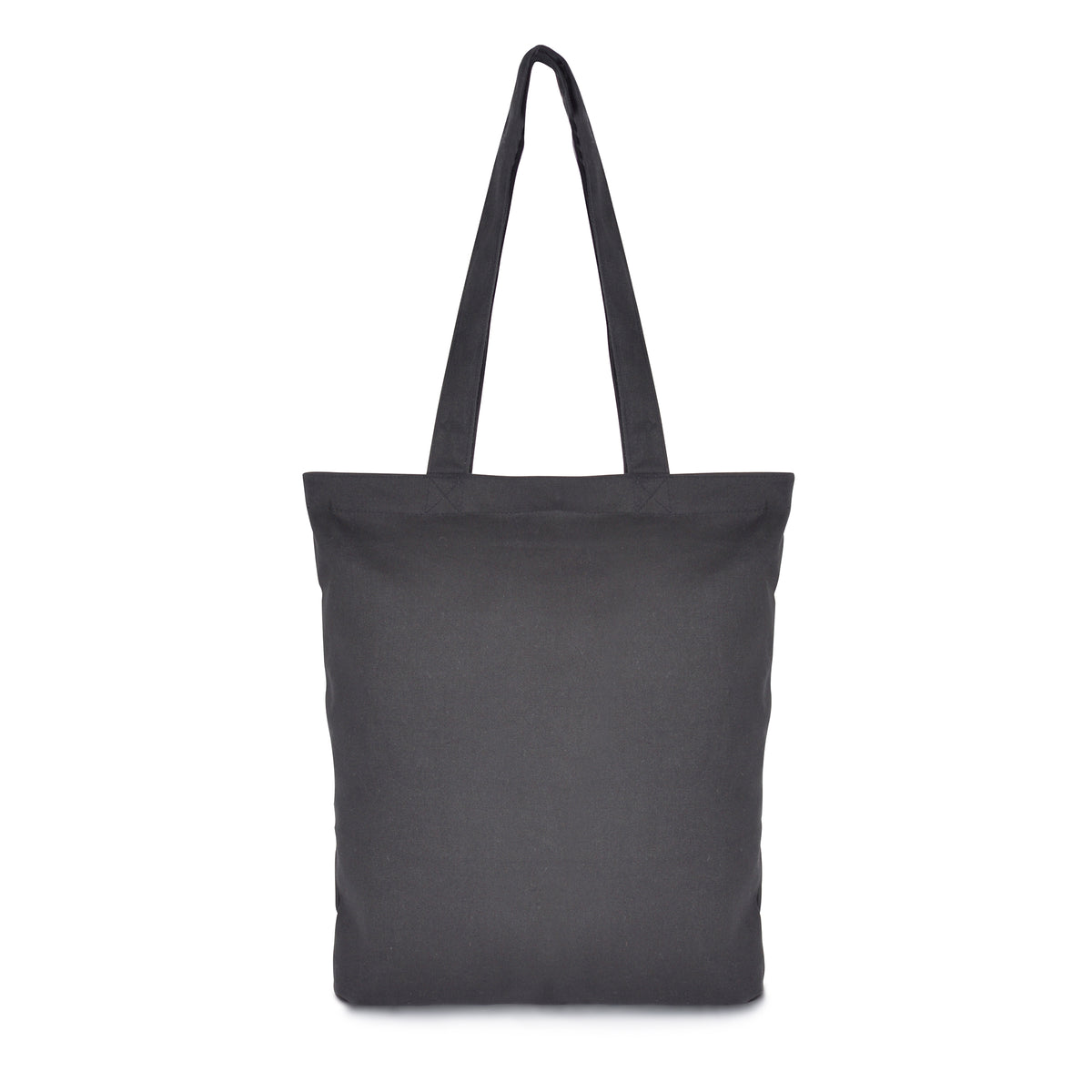 Branded Zipped Cotton Shopper