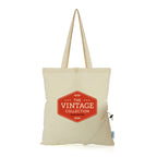 Branded Foldable Recycled Cotton Shopper