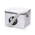 Branded RPET Can Cooler Bag in White