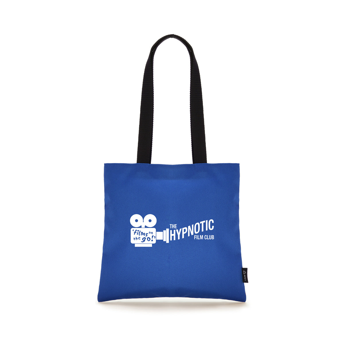 Branded Recycled RPET Shopper with Inner Pocket in Royal Blue