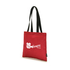 Branded Recycled RPET Shopper with Inner Pocket in Red