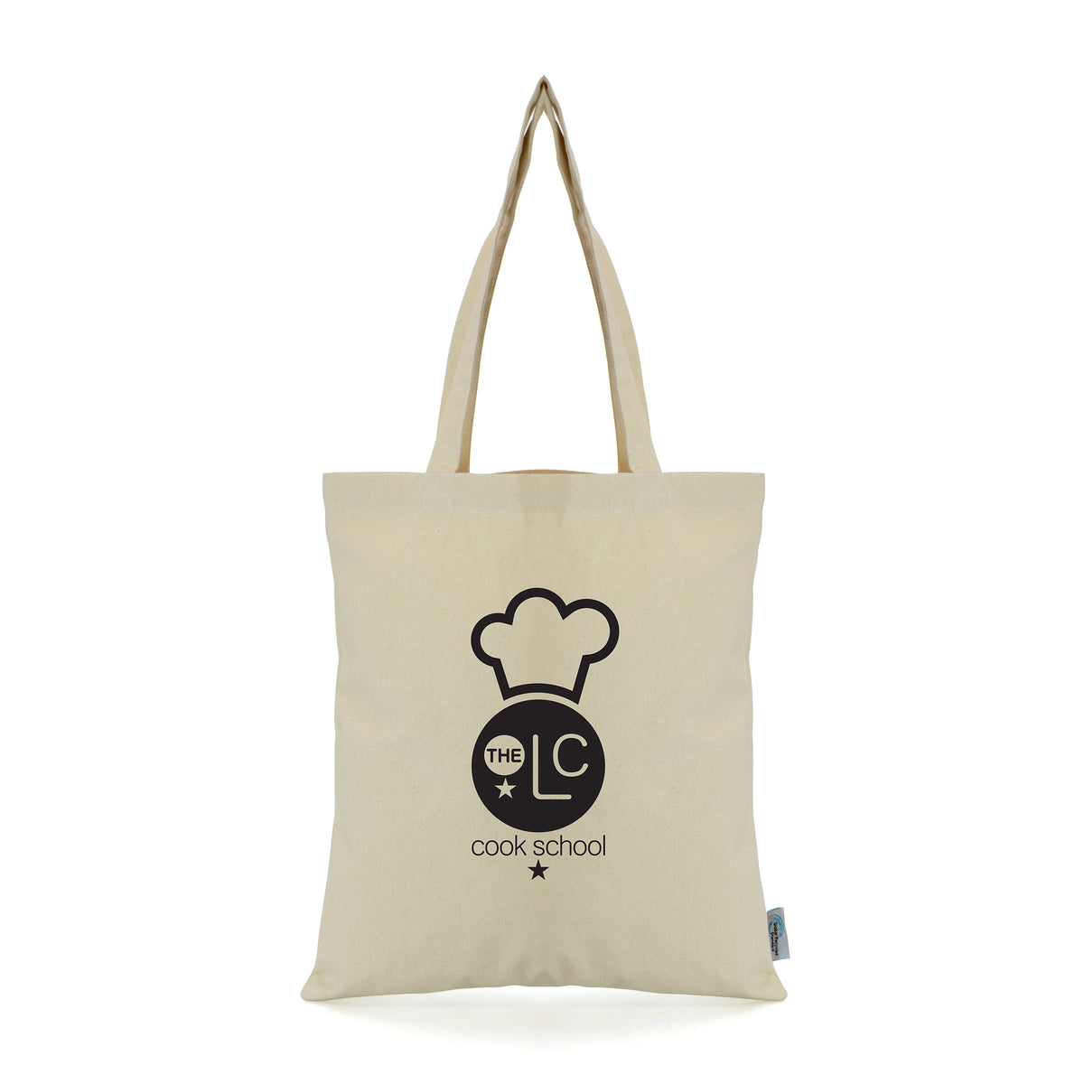 Branded Natural Recycled Cotton Shopper (7oz)