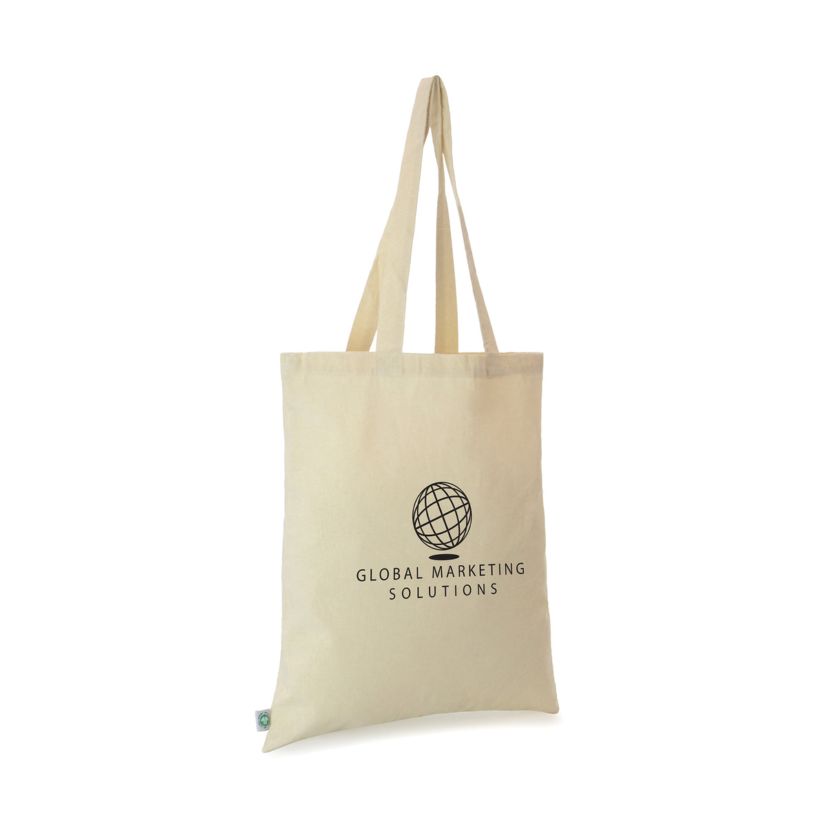 Branded Natural Organic Cotton Shopper (5oz)