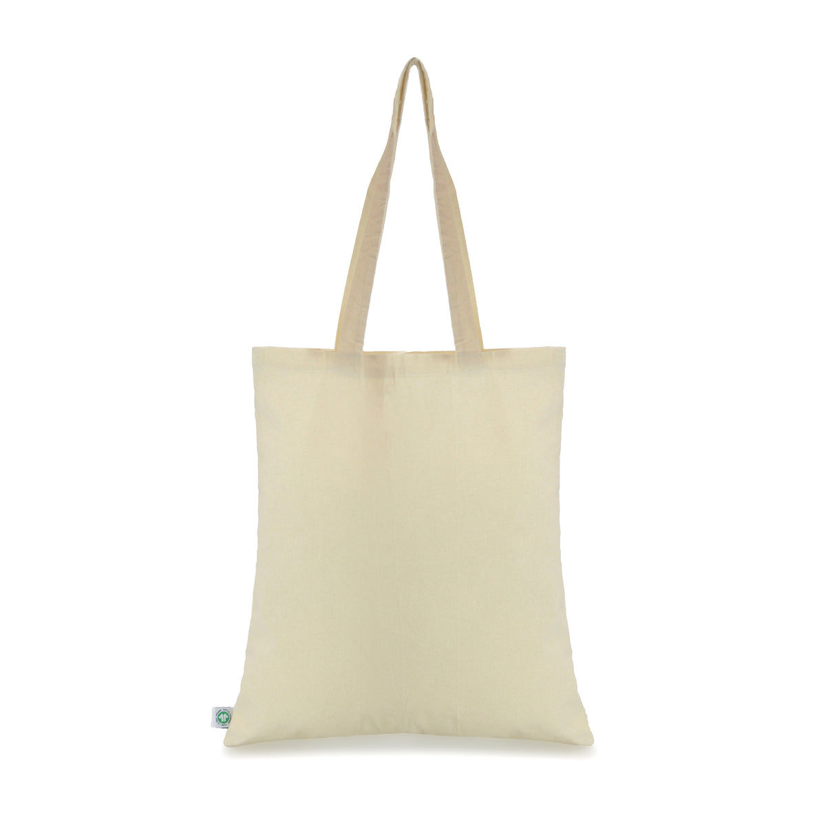 Branded Natural Organic Cotton Shopper (5oz)
