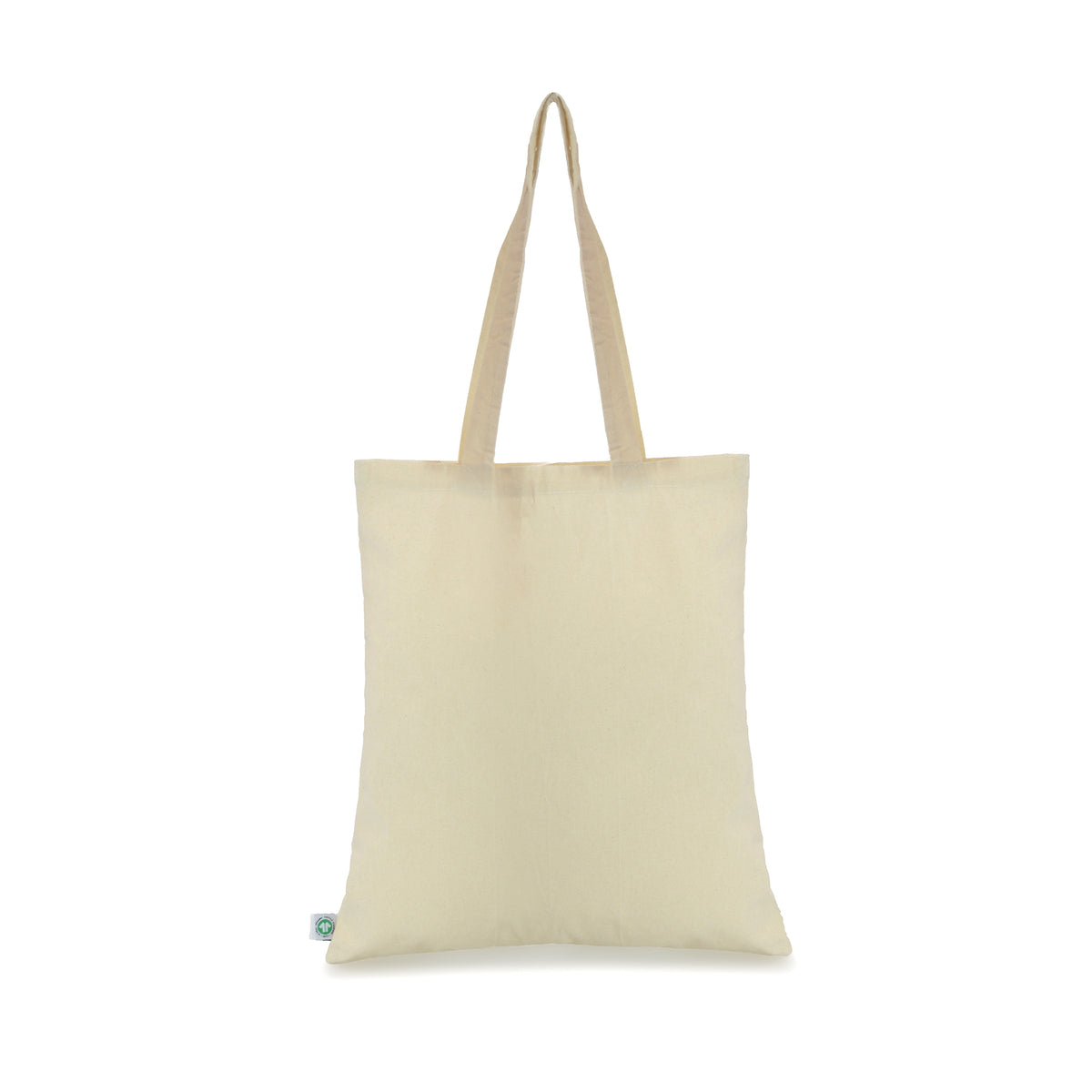 Branded Natural Organic Cotton Shopper (7oz)
