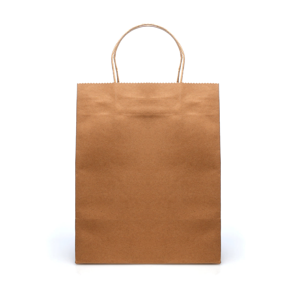Branded Medium Natural Paper Bag with Twist Handle