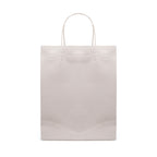 Branded Medium White Paper Bag with Twist Handle