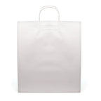 Branded Extra Large White Paper Bag with Twist Handles