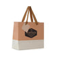 Colour Blocked Paper Gift Bag