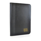Branded A4 Zipped PU Folder with Tablet Holder