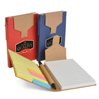 Branded Notebook with Pen and Sticky Notes