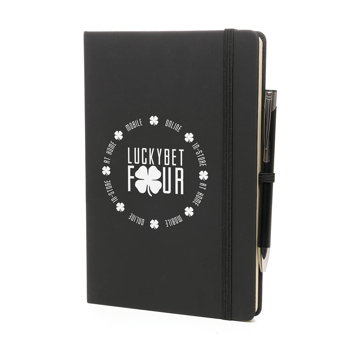 Branded Graph Page Notebook and Matching Pen Duo