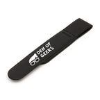 Branded PU Bookmark with Magnetic Pen Loop