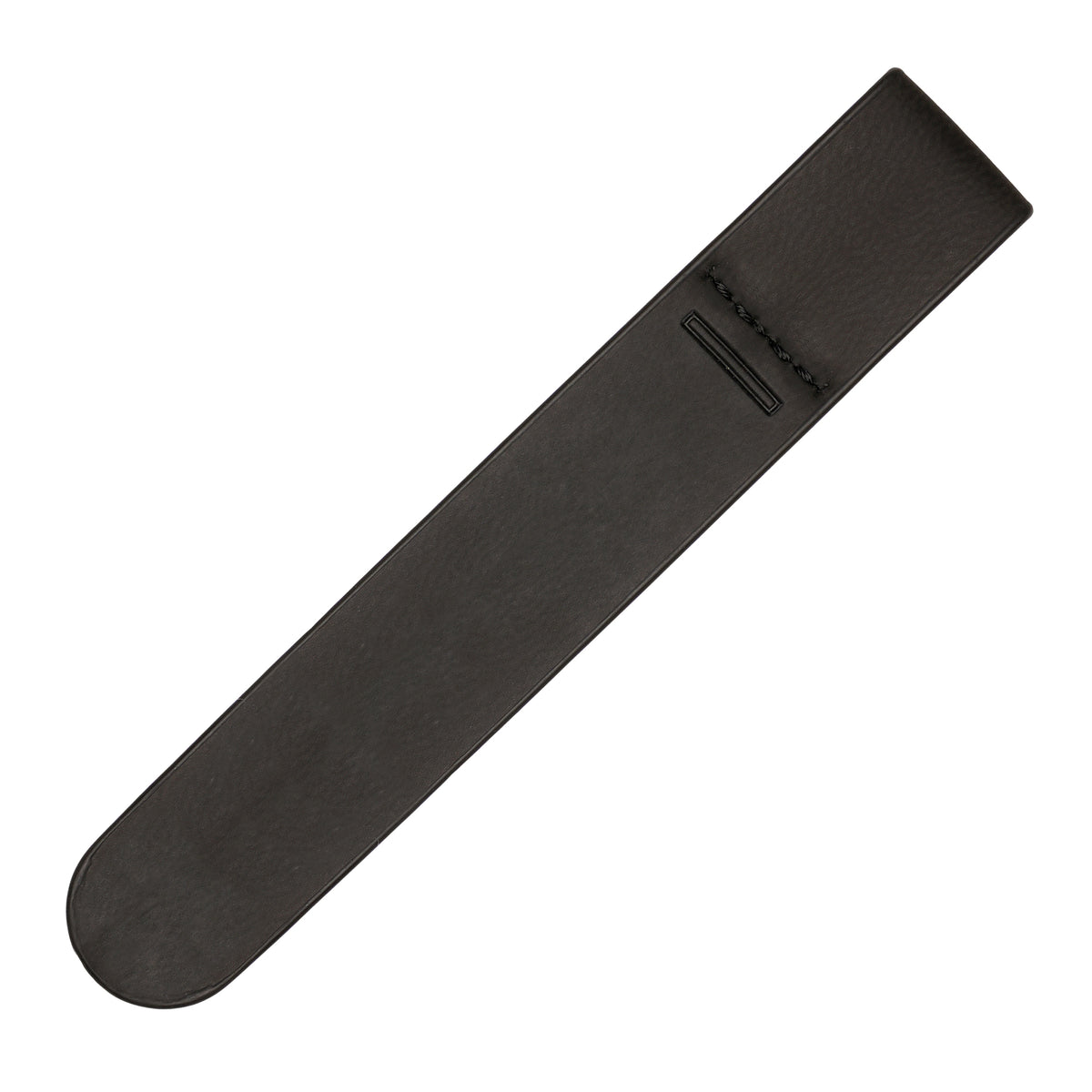Branded PU Bookmark with Magnetic Pen Loop
