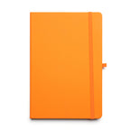 Branded A5 Coloured PU Notebook and Matching Pen Set