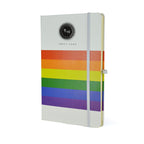 Branded A5 Rainbow Design PU Notebook