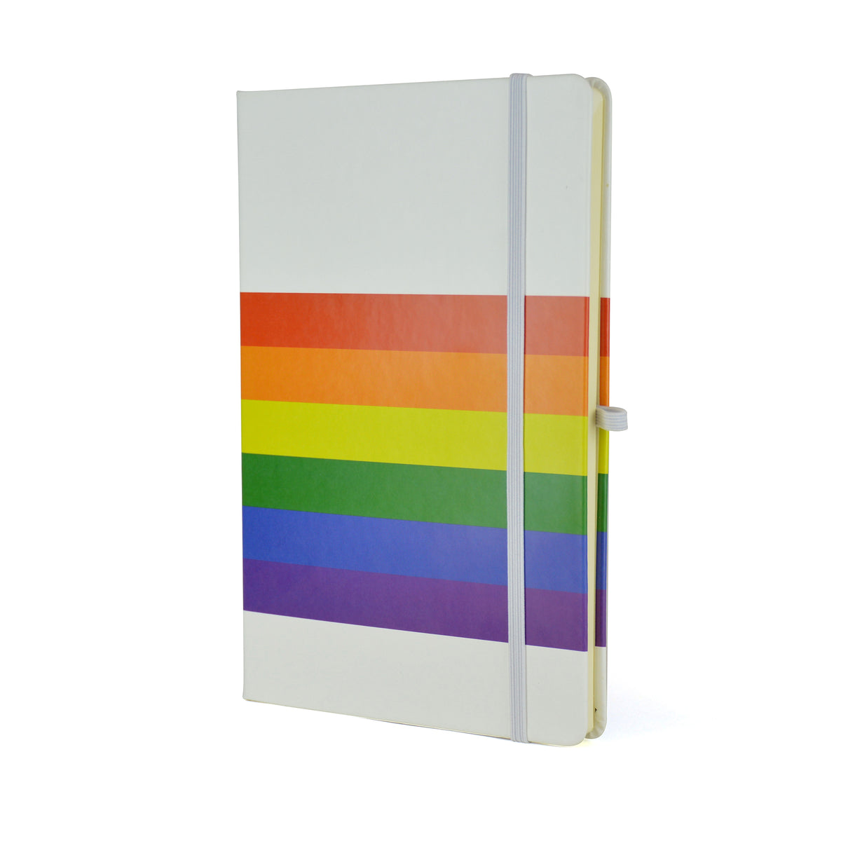 Branded A5 Rainbow Design PU Notebook
