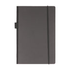 Branded A5 Card Notebook with RPET Spine and Pocket